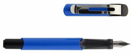 Ручка пір’яна Curve, Синій, Manuscript