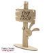 Заготовка для декорирования Cozy Home 2 №134, 30х30х30,5 см, МДФ, Fabrika Decoru PM-FDPO-134-FD фото 1 с 3