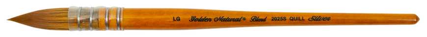 Кисть Silver Brush Golden Natural Quill 2025S микс французское крепление SM