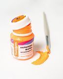 Фарба акрилова флуоресцентна, Жовто-жовтогаряча, 20 мл, Brushme