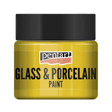 Фарба акрилова Glass and Porcelain, водна основа, золото, 30 мл, Pentart