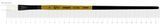 Кисть Amber 2306F, №6, щетина, плоская, длинная ручка, Rosa