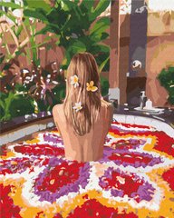 Картина за номерами Квітка Балі, 40х50 см, Brushme