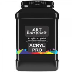 Акриловая краска ART Kompozit, марс черный (540), 1 л