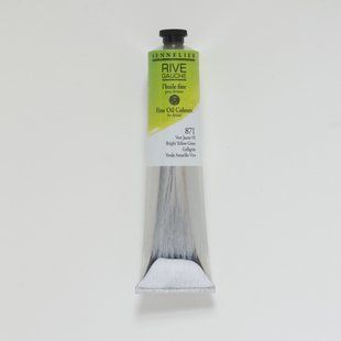 Масляная краска Rive Gauche, 200 мл, ярко-жёлто-зелёный, Bright Yellow Green, Sennelier