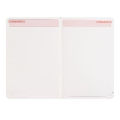 Щоденник діловий Leo Planner Velvet, A5, датований на 2027 рік, м&rsquo;яка обкладинка, чорний, 368 сторінок