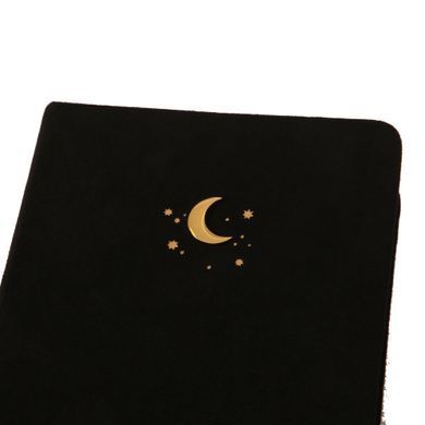 Щоденник датований 2026, А6, 352 сторінки, чорний, твердий, Luna, Leo Planner
