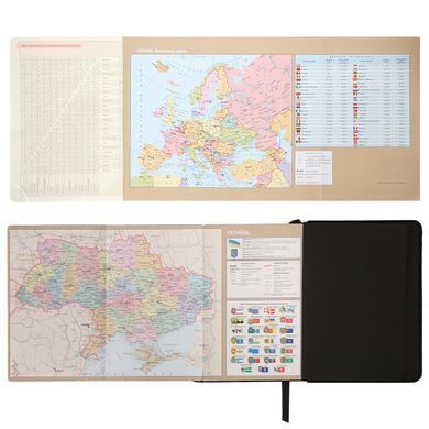 Щоденник датований 2026, А6, 352 сторінки, чорний, твердий, Luna, Leo Planner
