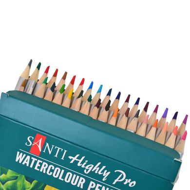 Набір акварельних олівців Highly Pro, 36 штук, Santi