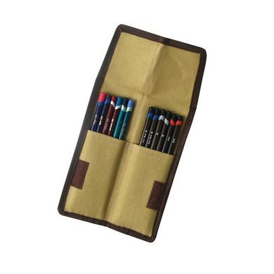 Пенал для олівців, кишеньковий, текстиль, на 12 олівців, Derwent