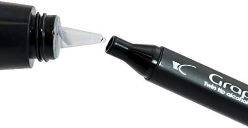 Чернило спиртовое для заправки маркеров, (9500) Нейтральный Серый 0, 25 мл, Graph'it