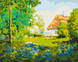 Картина за номерами Літо в селі, 40x50 см, Brushme BS53150 зображення 1 з 2