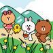 Картина по номерам Line Friends Путешествие Чоко Салли Кони и Брауна, 25х25 см, Santi 4823091922411 фото 1 с 3