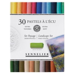 Набор сухой пастели Sennelier Пейзаж (Landscape), 30 цветов, 1/2, картон