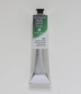 Масляная краска Rive Gauche, 200 мл, фтало-зелёный синеватого оттенка, Phthalo Green Blue Shade, Sennelier