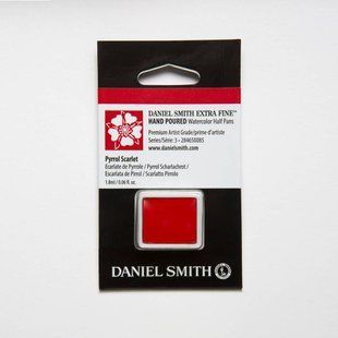 Фарба акварельна Daniel Smith напівкювета 1,8 мл Pyrrol Scarlet