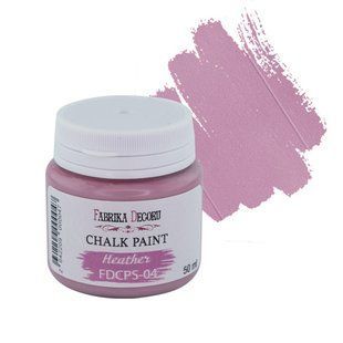 Крейдяна фарба Chalk Paint Верес, 50 мл, Fabrika Decoru