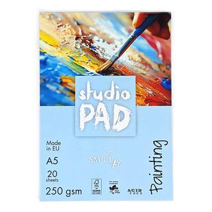 Склейка для акрила Studio, A5, 250 г/м2, 20 л, SM-LT Art