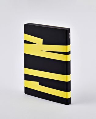 Блокнот Graphic L, Best Plan - No Plan, 16,5х22 см, 120 г/м&sup2;, 128 аркушів, Nuuna