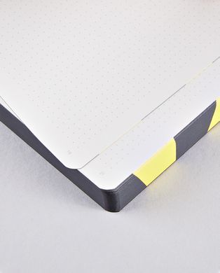 Блокнот Graphic L, Best Plan - No Plan, 16,5х22 см, 120 г/м&sup2;, 128 аркушів, Nuuna