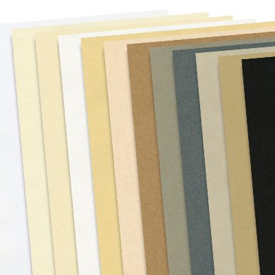 Альбом-склейка для пастели The Collection Ingres Pastel, 24х31 см, 100 г/м², 20 листов, белая, Hahnemuhle
