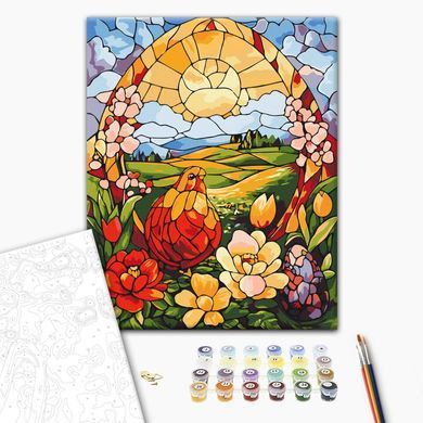 Картина по номерам Праздничное утро, 40х50 см, Brushme