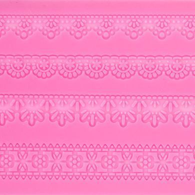Силіконовий килимок №11, очні бордюри міні, 12 x38,8 см, Fabrika Decoru
