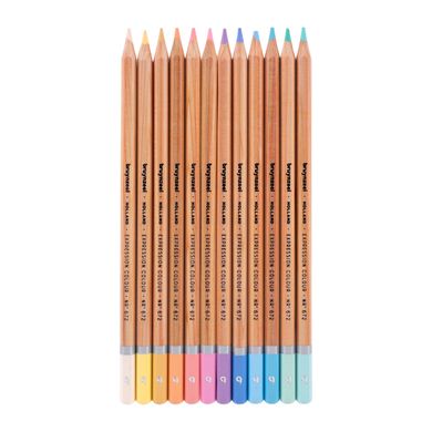 Набор цветных карандашей EXPRESSION PASTEL 12 штук, Bruynzeel