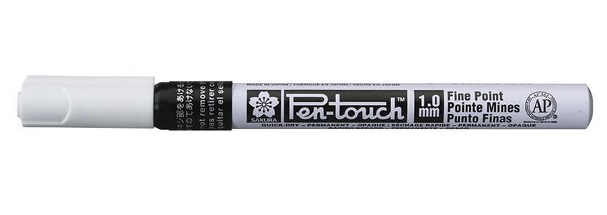 Маркер Pen-Touch Черный, тонкий (Fine) 1 мм, Sakura