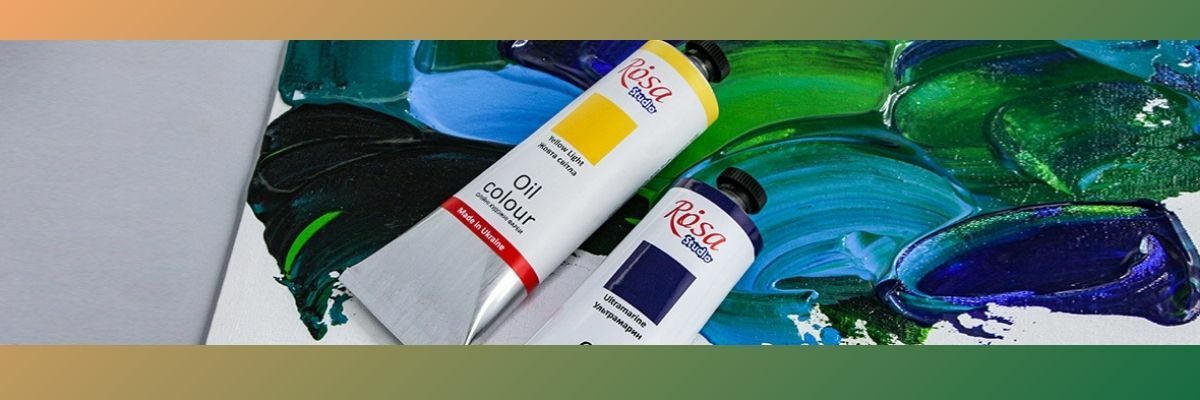 Новинка: олійні фарби Rosa Studio в тубах 45 мл