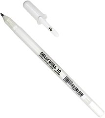 Ручка гелева, 10 BOLD (лінія 0.5 mm), Gelly Roll Basic, Біла, Sakura