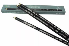 Набор карандашей для рисунка, Угольный средний, 3 штуки, Cretacolor