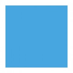 Бумага для дизайна Fotokarton В1, 70x100 см, 300 г/м2, №33 пассифик голубой, Folia