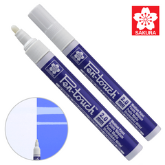Маркер Pen-Touch Голубой, ультрафиолетовый, средний (MEDIUM) 2.0мм, Sakura
