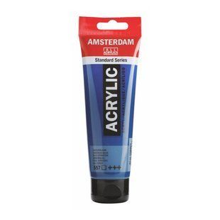 Краска акриловая AMSTERDAM, (557) Зелено-синий, 120 мл, Royal Talens