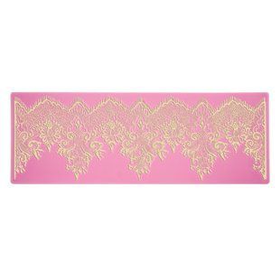 Силіконовий килимок №26, очне мереживо, 12 x34,8 см, Fabrika Decoru