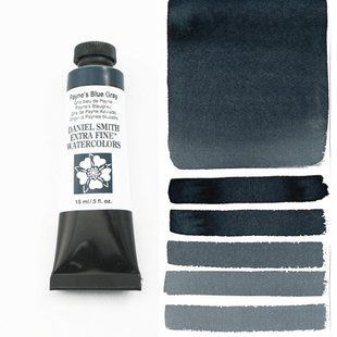 Краска акварельная Daniel Smith 15 мл Payne&rsquo;s Blue Gray