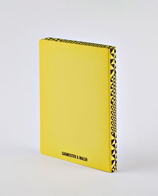 Блокнот Graphic L, The Happy Book by Stefan Sagmeister, 16,5х22 см, 120 г/м², 128 аркушів, Nuuna