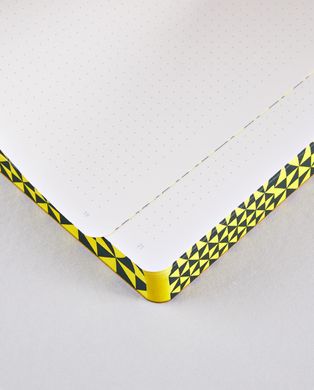 Блокнот Graphic L, The Happy Book by Stefan Sagmeister, 16,5х22 см, 120 г/м², 128 аркушів, Nuuna