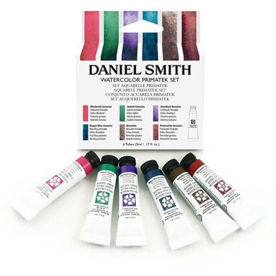 Набір акварельних фарб Daniel Smith в тубах 6 кольорів 5 мл Primatek
