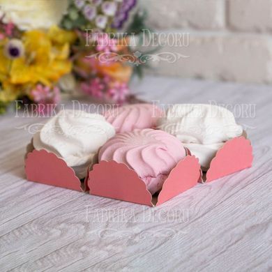 Набір картонних заготовок для пакування подарунків №010, Craft, 3х5,5 см, 6 штук, Fabrika Decoru
