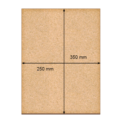Артборд Прямокутник, 25х35 см, Fabrika Decoru