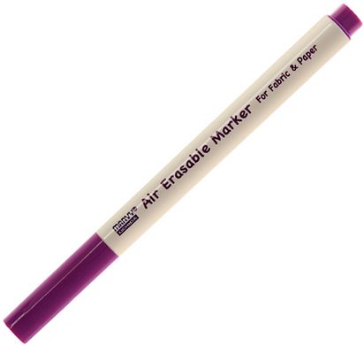 Маркер исчезающий Air Erasable для разметки ткани, Фиолетовый, 1 мм, Marvy