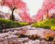 Картина за номерами Річка біля сакури, 40х50 см, Brushme BS25577 зображення 1 з 2