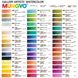 Набор акварельных красок GALLERY в металлическом пенале, 48 цветов, полукюветы, MUNGYO 8804819109488 фото 3 с 3