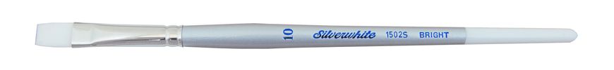 Кисть Silver Brush Silverwhite 1502S синтетика плоская №10