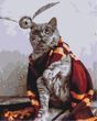 Картина по номерам Котик ловец снитча &copy; Eka Udaltsova, 48х60 см, Brushme