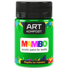 Фарба по тканині ART Kompozit "Mambo" жовто-зелена 50 мл
