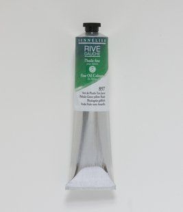 Масляная краска Rive Gauche, 200 мл, фтало-зелёный жёлтого оттенка, Phthalo Green Yellow Shade, Sennelier
