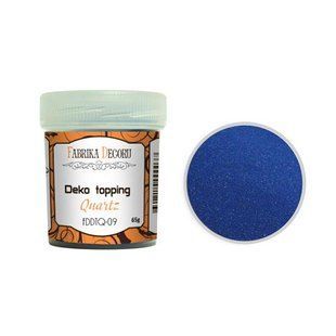 Деко-топпинг, кварцевый, Индиго, 40 мл, Fabrika Decoru